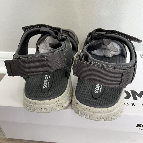 Sonoma Goods For Life® Joshuah Men's Sport Sandals Charcoal Size 10 NIB Fishing - Picture 4 of 6